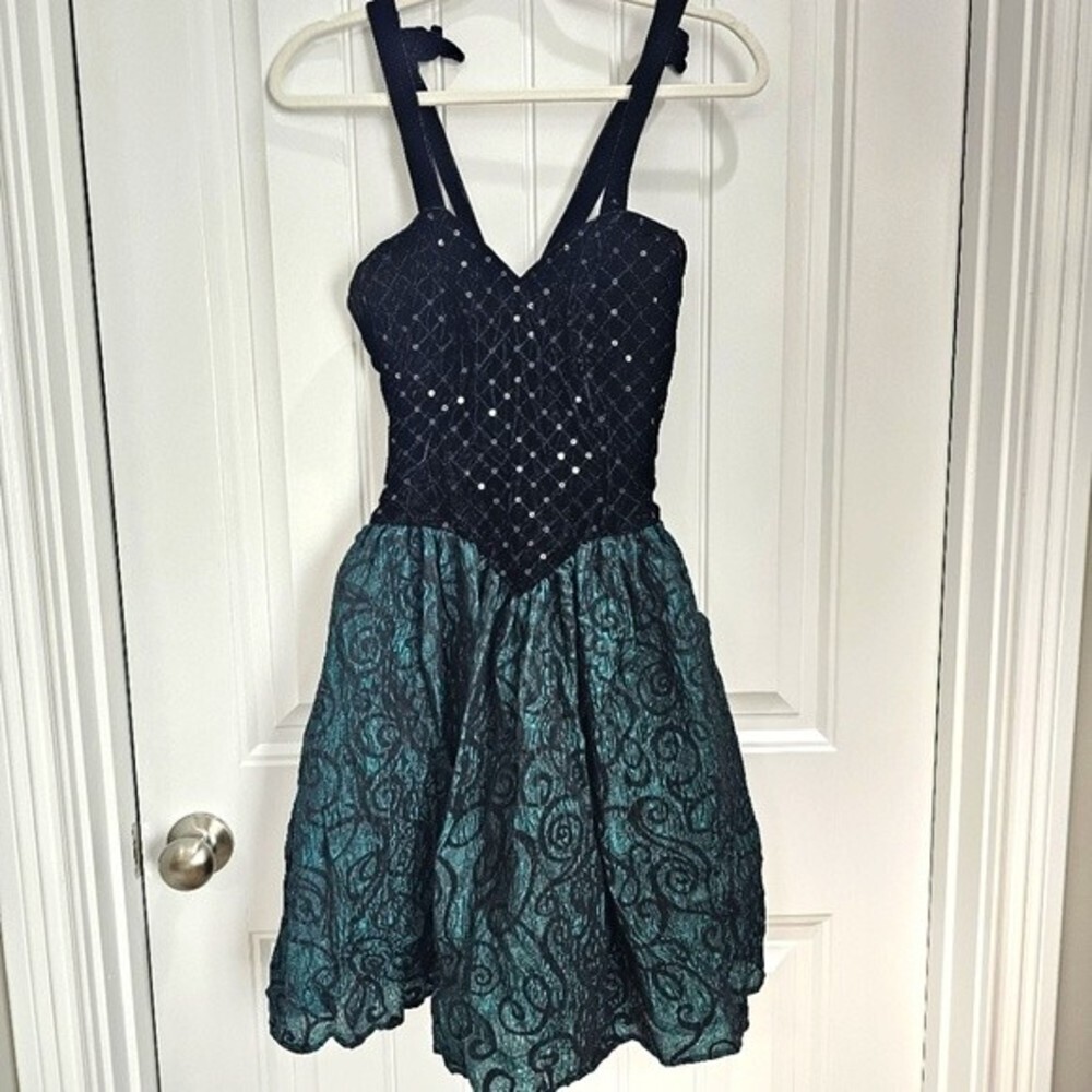 Jessica McClintock Gunne Sax Formal Dress Sz 3/4